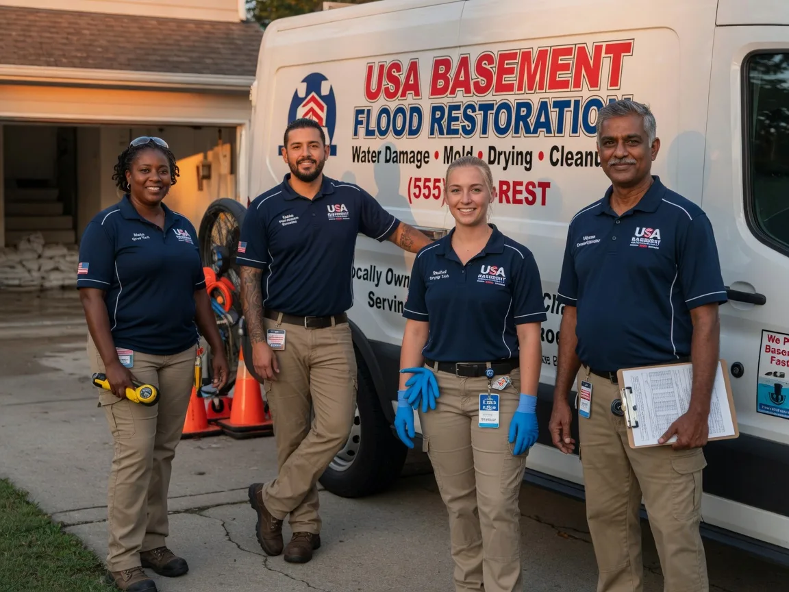 Basement Flood Cleanup company in Nachusa, IL